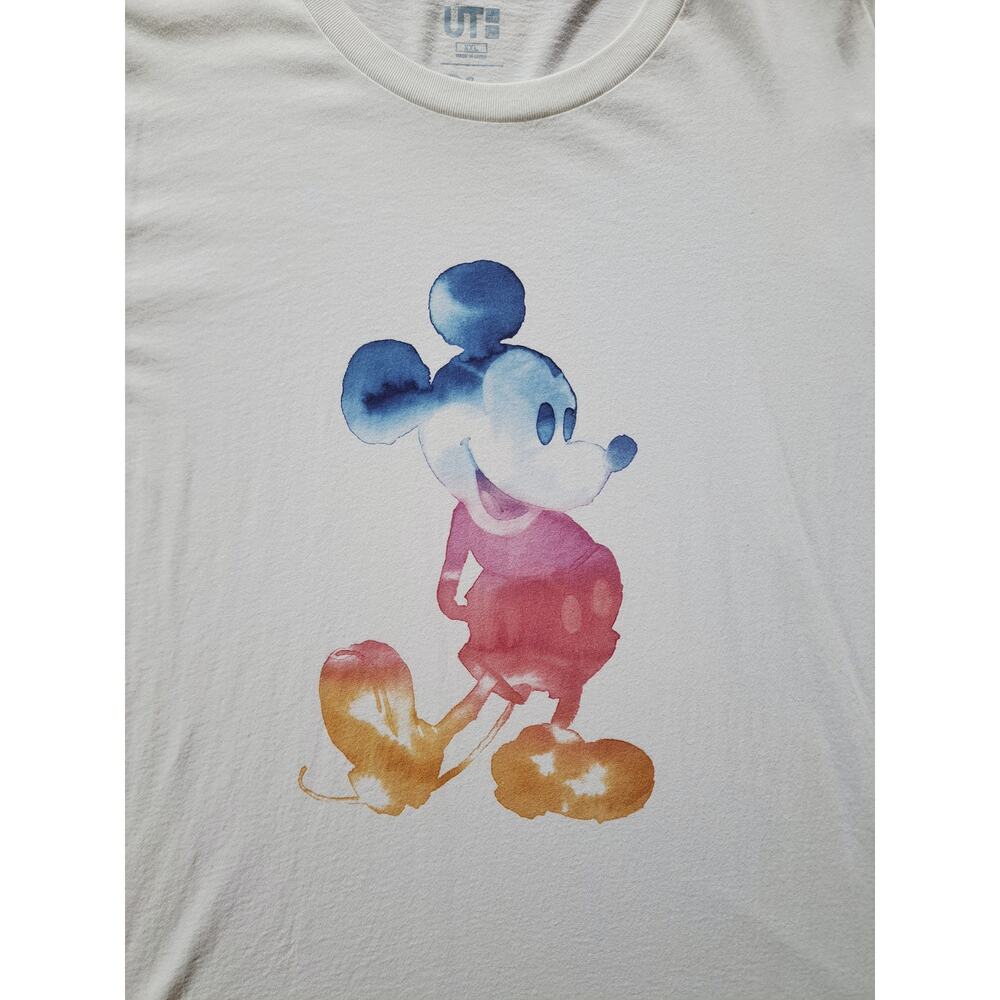 Uniqlo Disney Watercolor Mickey Size XXL Extra-Extra Large - Picture 2 of 4